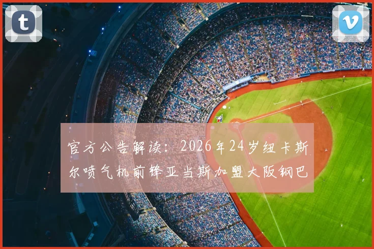 官方公告解读：2026年24岁纽卡斯尔喷气机前锋亚当斯加盟大阪钢巴，球员特点分析与转会市场观察